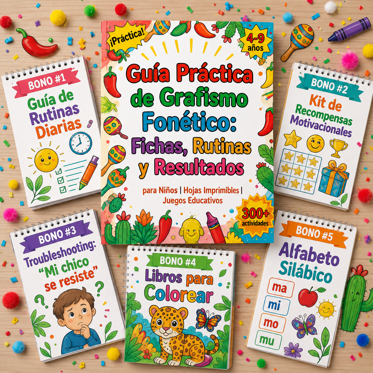 Guía Práctica de Grafismo Fonético: Fichas, Rutinas y Resultados