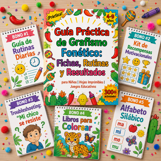 Guía Práctica de Grafismo Fonético: Fichas, Rutinas y Resultados